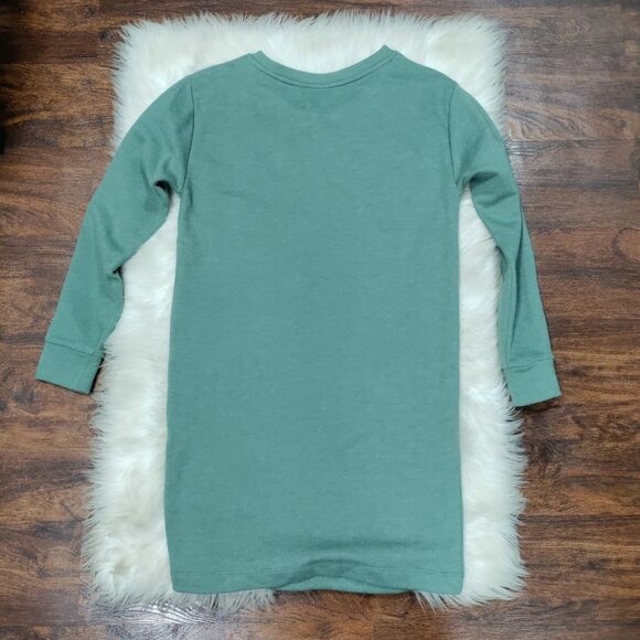 Lole Long Sleeve Crewneck Mini Sweatshirt Dress Light Green Women's XS - Picture 6 of 13